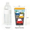 Big Dot of Happiness Cars, Trains, and Airplanes - Transportation Birthday Party Favor Popcorn Treat Boxes - Set of 12 - 2 of 4