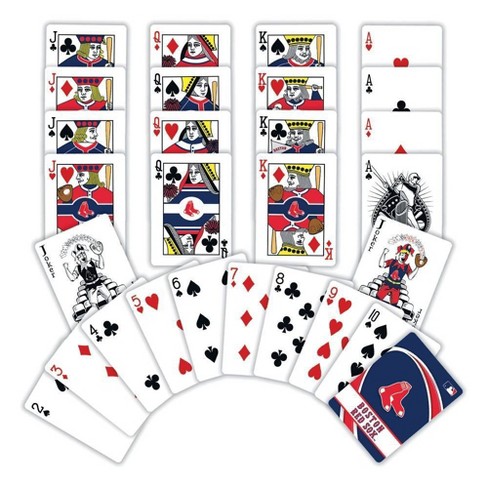 Mlb Boston Red Sox Playing Card Game 2pk : Target