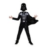 Star Wars Kids' Darth Vader Halloween Costume Apparel Set Black - 3 of 4