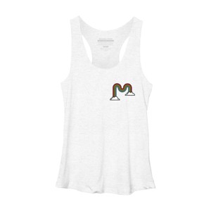 Women's Design By Humans Rainbow By DesignAzalea Racerback Tank Top - 1 of 3