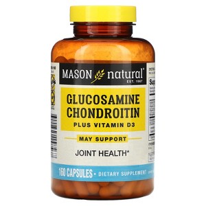 Mason Natural Glucosamine Chondroitin Plus Vitamin D3, 160 Capsules - 1 of 4