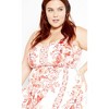 Women's Plus Size Pretty Thing Maxi Dress - blush | CITY CHIC - image 3 of 4