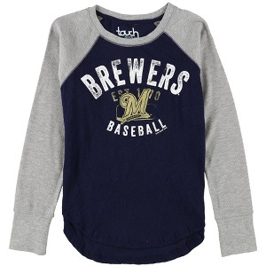 Touch by G-III Womens Milwaukee Brewers Graphic T-Shirt - 1 of 2