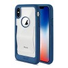 Reiko iPhone X/iPhone XS Belt Clip Polymer Case in Clear Blue - 2 of 4