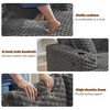 60" Oversized Plush Chaise Lounge w/ Pillows & Armrests - Convertible Sleeper Sofa Bed for LR/Bedroom, Modern Upholstered Reading Chair - 3 of 4