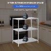 Stainless Steel Shelves, 3/4/5 Tier Storage Shelf, Heavy Duty Shelving for Kitchen Garage Office Restaurant Warehouse - 3 of 4