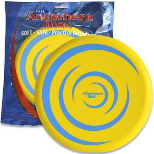 Anywhere Sports The Anywhere Disc, 8" Yellow Foam Frisbee for Kids 3+ - 1 of 4