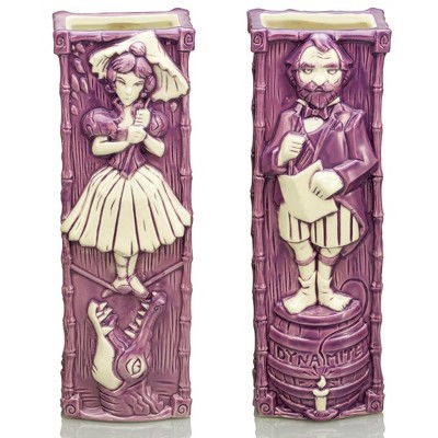Beeline Creative Geeki Tikis Disney The Haunted Mansion Dynamite Man Stretch Portrait Purple Mug