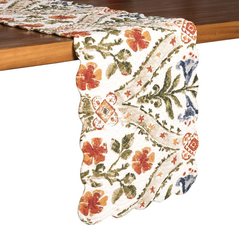 C&F Home 14" x 51" Isabelle Floral Table Runner, 2 of 6
