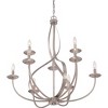 Serenity Italian Fresco Chandelier - 3 of 4