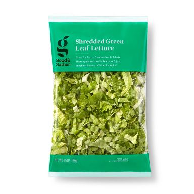 Fresh Shredded Green Leaf Lettuce - 4.5oz - Good & Gather™