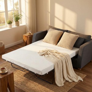 Dyonery 4 Inch Sofa Bed Mattress Replacement, Cooling Memory Foam Sleeper Mattress for Pull Out Couch, CertiPUR-US Certified - 1 of 4