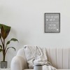 Stupell Industries Dogs are G Way Quote Pawprint Pet Humor Black Framed Giclee Art - 2 of 4