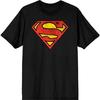 Superman Logo Men's Short Sleeve Tee