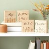 Bright Creations Unfinished MDF Wood Blocks for DIY Crafts, Wooden Square Sign Block (4x4 In, 4 Pack) - 4 of 4