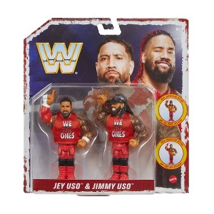 Jey Uso & Jimmy Uso Bloodline WWE Retro 2-Pack Ringside Exclusive The Usos Action Figure - 1 of 3