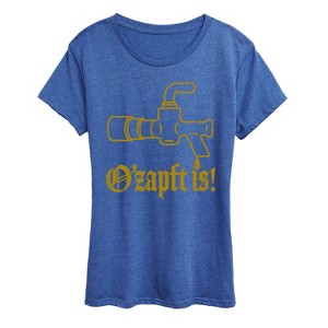 Women's - Instant Message - Oktoberfest Ozapft Is Short Sleeve Graphic T-Shirt - 1 of 4