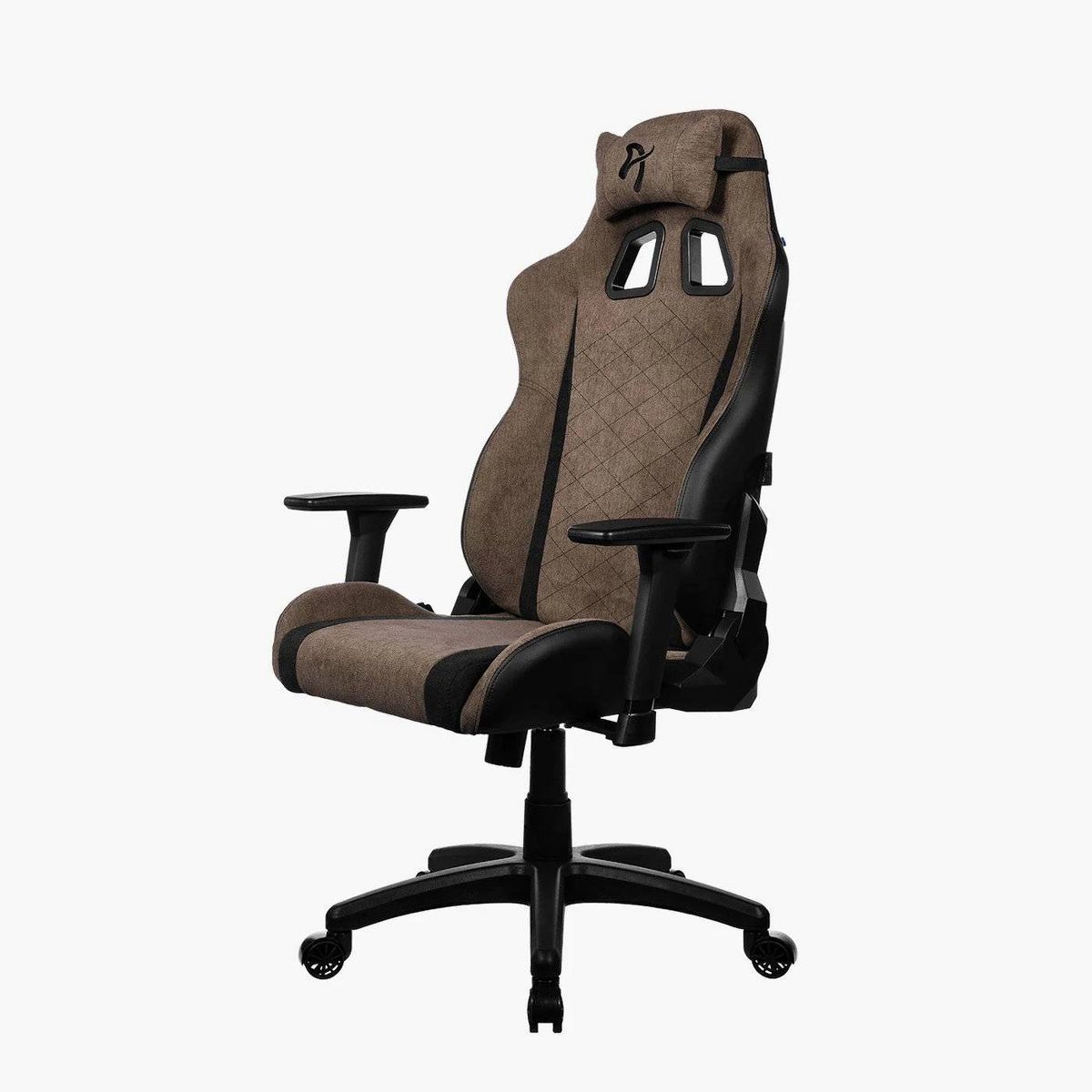 Arozzi Avanti Soft Fabric Durable Upholstery Ergonomic Office Gaming Chair with Soft Neck and Lumbar Support Pillows - thumbnail 7