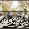 Lahome Outdoor Plastic Straw Rug-Waterproof Reversible Mat for Patio,Balcony,Deck,Backyard,Beach - 3 of 4