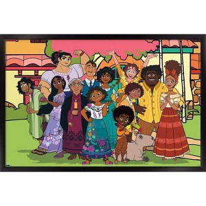 Trends International Disney Encanto - Family Framed Wall Poster Prints - 1 of 4