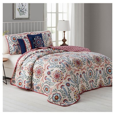 King 5pc Valena Quilt Set