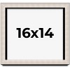 PosterPalooza | Minimalist Shadow Box Silver Picture Frame - UV Acrylic, Backing Board, Hanging Hardware - 2 of 4