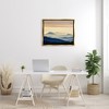 Stupell Industries Layered Foggy Sunrise Mountain Peaks Radiant Glow Floating Frame Canvas Art, Gold, 31" x 25" - 3 of 4