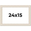 PosterPalooza | Weathered White Picture Frame - UV Acrylic, Backing Board, Hanging Hardware Included - 2 of 4