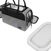 PetAmi Dog Purse Carrier, Airline Approved Soft Sided Pet Carrying Bag Pockets, Ventilated Puppy Cat Travel Carry Tote, Fleece Bed - 4 of 4