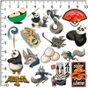 Kung Fu Panda 4 50ct Vinyl Large Deluxe Stickers Variety Pack - Laptop, Water Bottle, Scrapbooking, Tablet, Skateboard, Indoor/Outdoor - 2 of 4