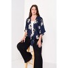 WEST K Women's Leigh Tie Front Shrobe - 3 of 4