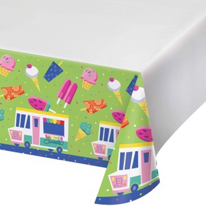 Creative Converting Summer Social Paper Tablecloth 3ct - 1 of 2