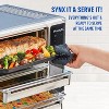 PowerXL SmartSynx Dual Door Oven, 8 Quick-Touch Cooking Presets including Air Fry, Toast, Bake & Broil, Large Capacity, Cooks 2 Foods Simultaneously. - 3 of 4