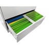 Kumasinova 2/3/4/5-Drawer Metal Flat File Cabinet with Lock,Space-Saving Filing Cabinet for A4/Legal/Letter Size File for Office&Home - 2 of 4