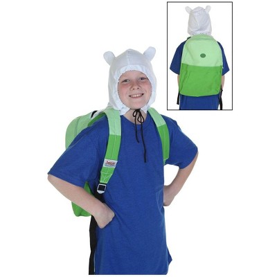 Bioworld Adventure Time Finn Hood Green Back Pack