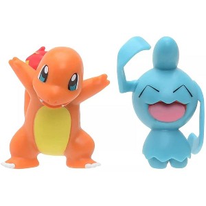 Jazwares, Inc. Pokemon 2 Inch Battle Figure Pack | Wynaut vs. Charmander - 1 of 3