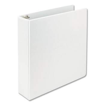 Samsill Earth's Choice Plant-Based D-Ring View Binder, 3 Rings, 2" Capacity, 11 x 8.5, White