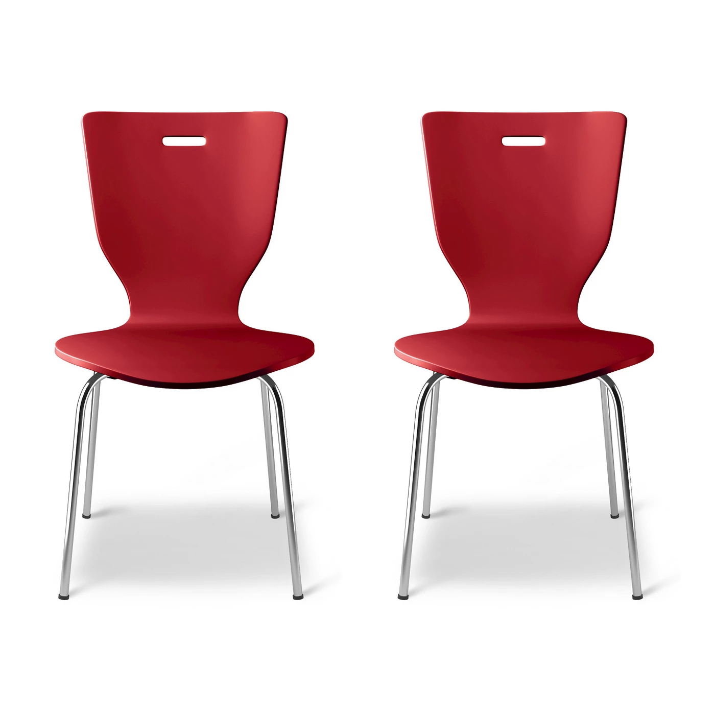 Scoop Kids Activity Chair - Stoplight Red (Set of 2) - Pillowfortâ¢ - image 1 of 4