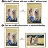 Americanflat 2 Pack of Picture Frames with Mat - Plexiglass Cover - 4 of 4