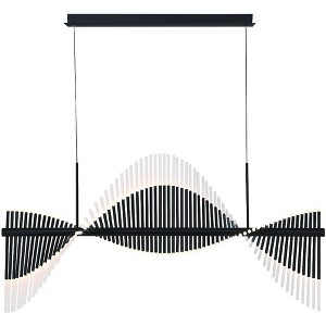 Eurofase Lighting Voltik 144 - Light Chandelier in  Black - 1 of 4