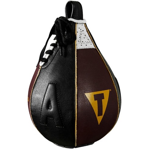 Small Title Boxing Leather Speed Bag and Bladder 