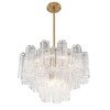 Crystorama Lighting Addis 9 - Light Chandelier in  Aged Brass - 4 of 4