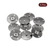 Unique Bargains Alloy Invisible Durable High Hardness Buckle Fasteners Press Studs Buttons 5 Pcs - 3 of 4