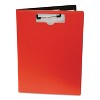 Baumgartens Portfolio Clipboard With Low-Profile Clip 1/2" Capacity 8 1/2 x 11 Red 61632 - 4 of 4
