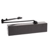 BRINKS Commercial Matte Black Metal Hydraulic Adjustable Door Closer Grade 1 : BRINKS - 2 of 4