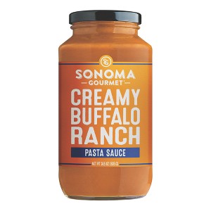 Sonoma Gourmet Creamy Buffalo Ranch Pasta Sauce - 24.5oz - 1 of 4