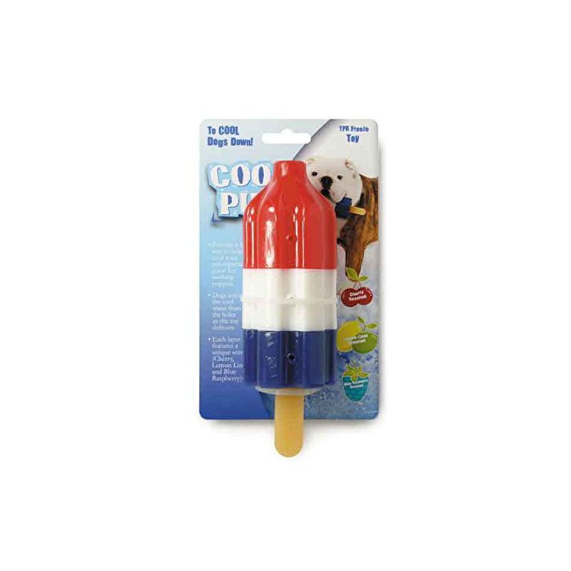 Cool Pup Dog Toy Rocket Pop Ice Cream Popsicle Shaped Frozen Water Summer Toys, Mini, 4 of 8