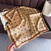 Anna-Kaci Women's Satin Square Scarf with Elegant Print Design for Neck and Hair Accessories - 27.5IN×27.5IN - 2 of 4