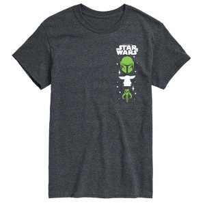 Men's - Star Wars - The Mandalorian Mando Icons Short Sleeve Graphic T-Shirt - 1 of 4