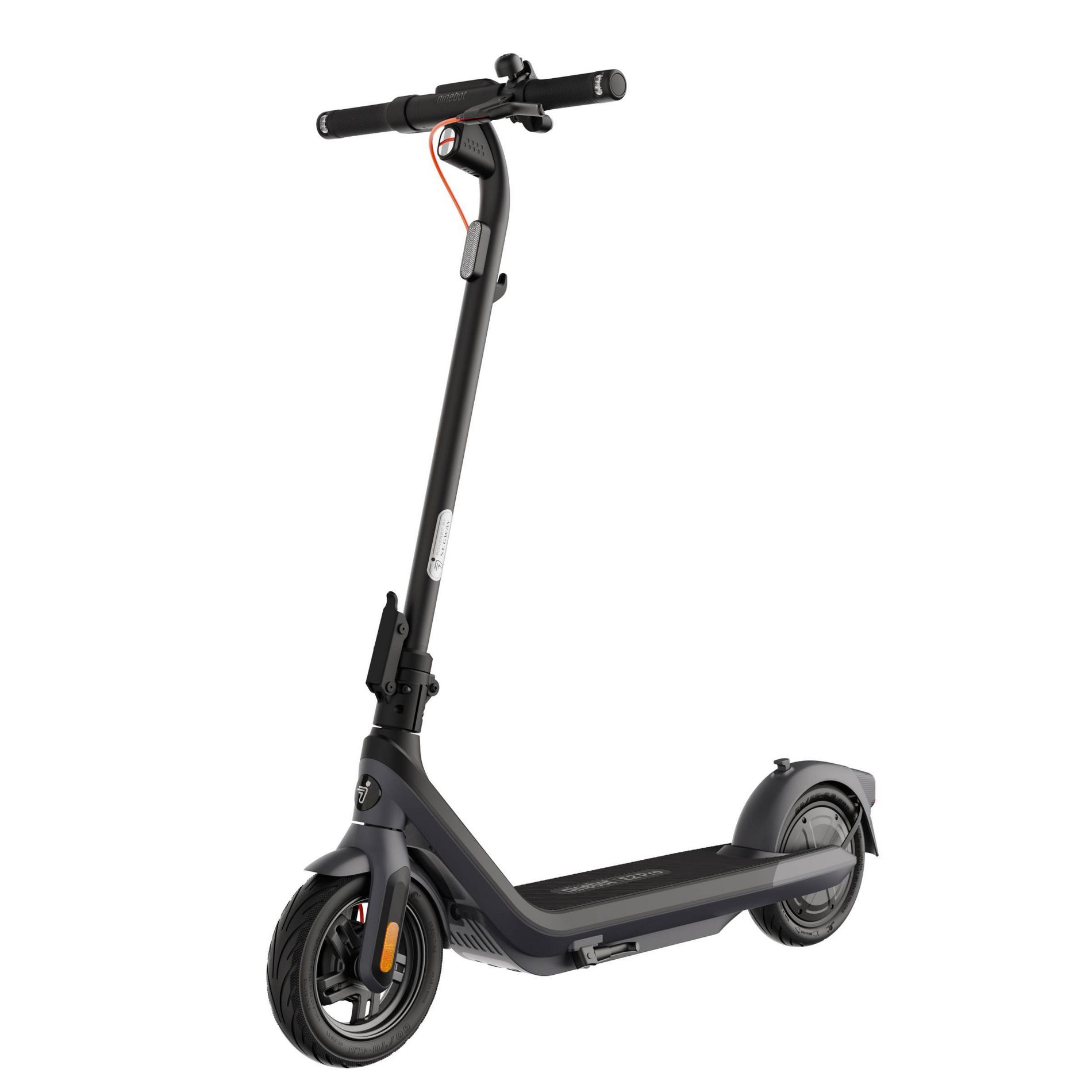 Segway E2 Pro Adult Electric Scooter - Black: 500W Motor, 21.7 Mile Range, 18.6 MPH